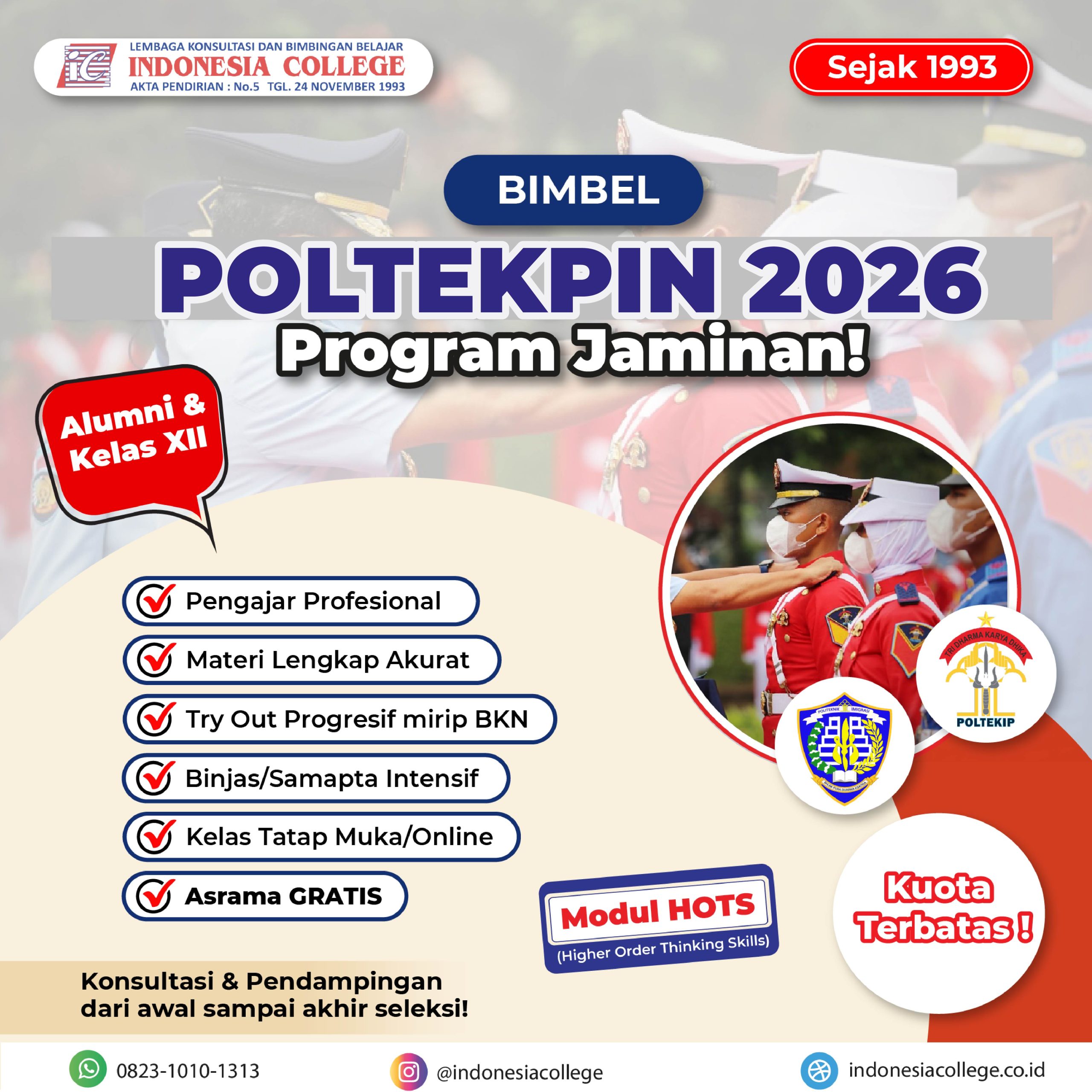 Bimbel POLTEKIP 2026